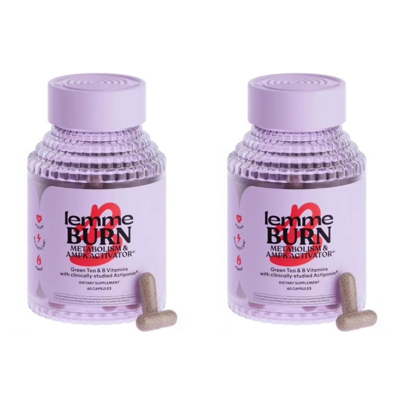 Belly Fat Burning Metabolism AMPK Activating Supplement for Men Women Actiponin Gynostemma Vitamins B6 B12 60 Capsules